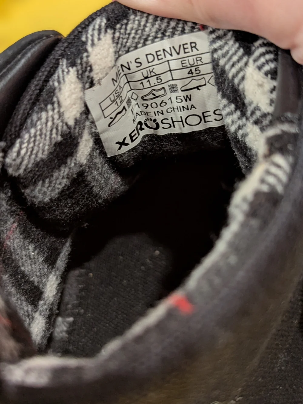 High-Top Xero Men's Shoes